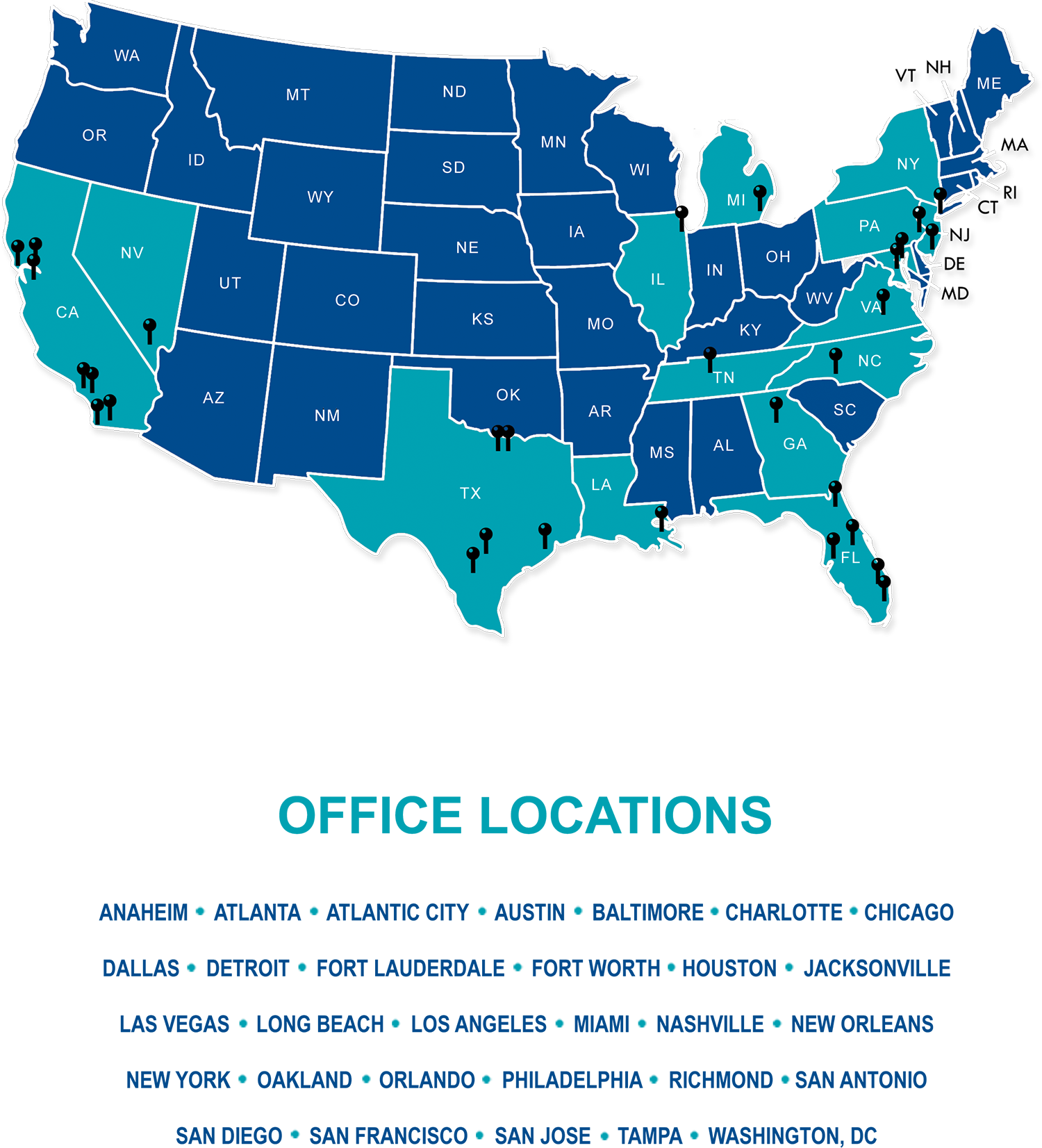 CSI-Office-Map_521 CSI Office Location Map